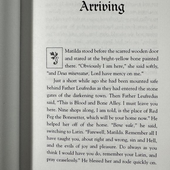 Matilda Bone Signed By Karen Cushman 2000 Uncorrected Proof CLARION SC Vintage - Picture 4 of 16